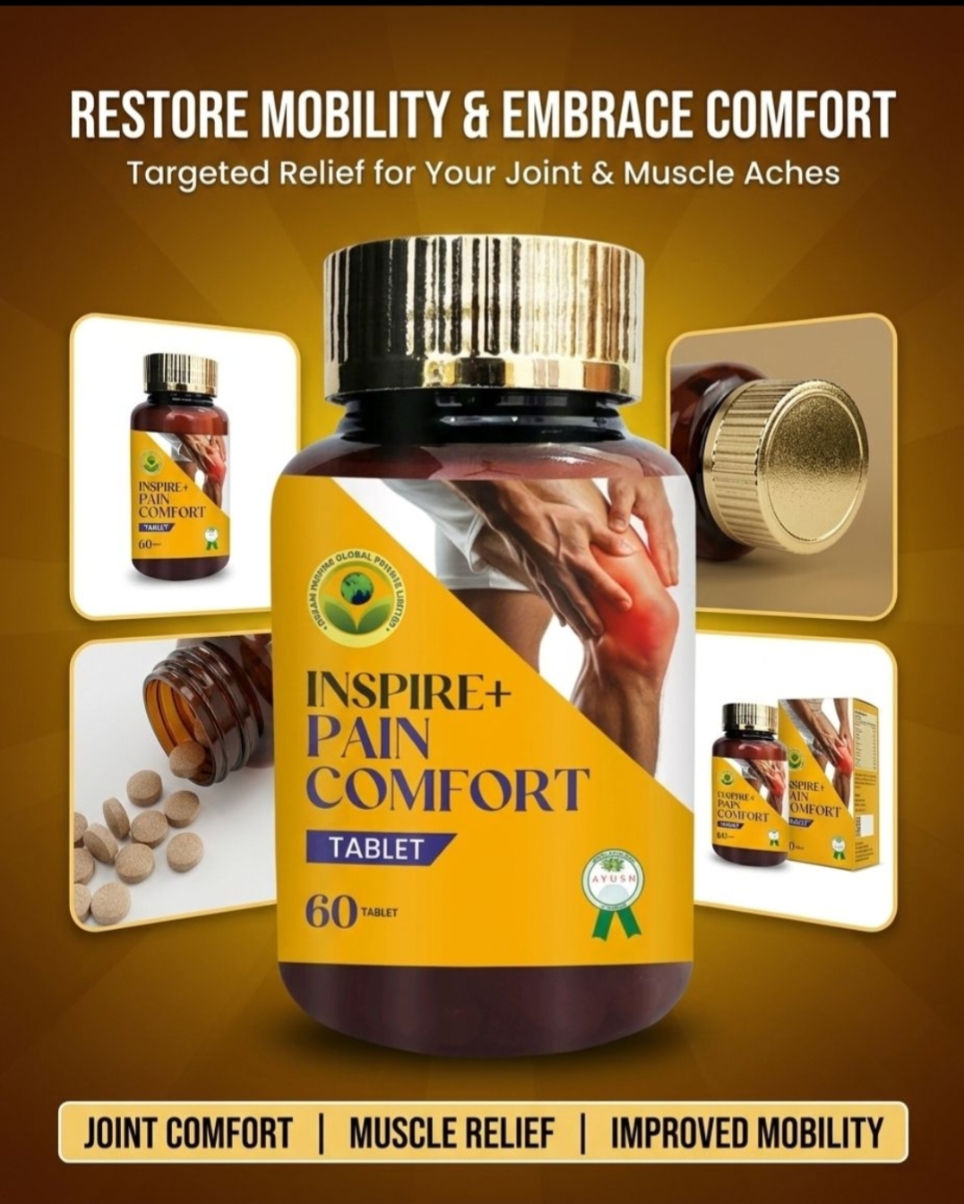 Inspire Pain Comfort Tablet
